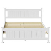 Living Fusion Clara Pine Wood Bed Frame