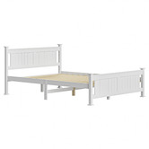 Living Fusion Clara Pine Wood Bed Frame