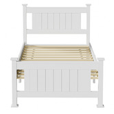 Living Fusion Clara Pine Wood Bed Frame