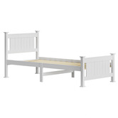 Living Fusion Clara Pine Wood Bed Frame