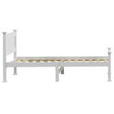 Living Fusion Clara Pine Wood Bed Frame