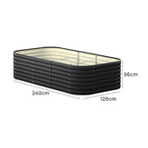 Living Fusion Gaya 9-in-1 Modular Raised Garden Bed