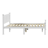 Living Fusion Clara Pine Wood Bed Frame