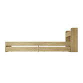 Living Fusion Natural Cassandra Bed with USB Port &amp; Drawers