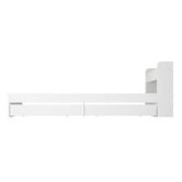Living Fusion White Cassandra Bed with USB Port &amp; Drawers