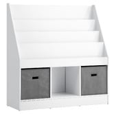 Living Fusion Kids' Emmett Bookshelf with Storage Basket