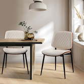 Living Fusion Suri Faux Leather Dining Chairs
