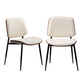 Living Fusion Suri Faux Leather Dining Chairs
