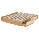 Living Fusion 4 Piece Holly Rattan Bedroom Furniture Set