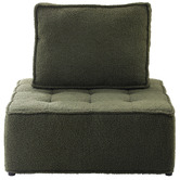 Living Fusion Theseus Boucle Adjustable Accent Chair