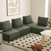 Living Fusion Isabella Tufted Accent Chairs