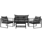 Living Fusion 4 Seater Wilhelm Outdoor Lounge Set