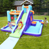 Living Fusion Shaggy Inflatable Water Play Centre
