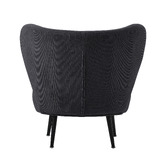 Living Fusion Aleyn Corduroy Velvet Wing Back Chair