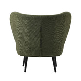 Living Fusion Aleyn Corduroy Velvet Wing Back Chair