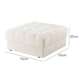 Living Fusion Armati Tufted Ottoman