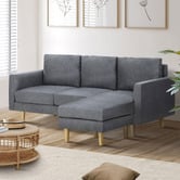 Living Fusion Vanessa 3 Seater Sofa with Reversible Chaise