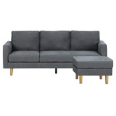 Living Fusion Vanessa 3 Seater Sofa with Reversible Chaise