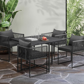 Living Fusion 4 Seater Allegra Outdoor Dining Table &amp; Chair Set