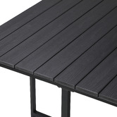 Living Fusion 4 Seater Square Hicks Outdoor Dining Table &amp; Chair Set