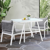 Living Fusion 2 Seater Chiara Outdoor Bistro Set