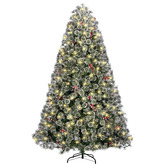 Living Fusion Frosted Aslan LED Christmas Tree