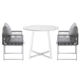 Living Fusion 2 Seater Vada Outdoor Dining Set
