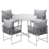 Living Fusion 4 Seater Vivica Outdoor Dining Set