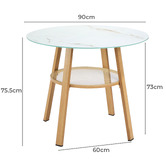 Living Fusion Amos Outdoor Dining Table