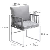 Living Fusion 2 Seater Vada Outdoor Dining Set