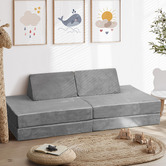 Living Fusion 4 Piece Kids' Brooklyn Modular Play Sofa Set