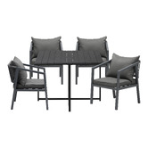 Living Fusion 4 Seater Jasmine Outdoor Dining Set