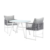 Living Fusion 2 Seater Kristine Outdoor Bistro Set