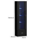 Living Fusion Colorado LED Display Cabinet