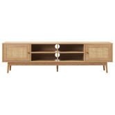 Living Fusion 180cm Vesta Rattan TV Unit