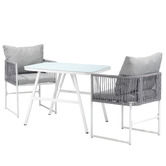 Living Fusion 2 Seater Kristine Outdoor Bistro Set