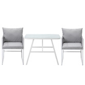 Living Fusion 2 Seater Kristine Outdoor Bistro Set