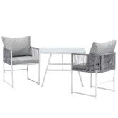 Living Fusion 2 Seater Kristine Outdoor Bistro Set
