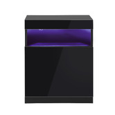 Living Fusion Oswin LED Bedside Table