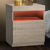 Living Fusion Oswin LED Bedside Table