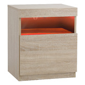 Living Fusion Oswin LED Bedside Table