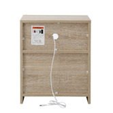 Living Fusion Oswin LED Bedside Table
