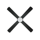 Living Fusion Hodson 132cm AC Ceiling Fan with LED Light &amp; Remote Control