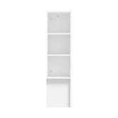 Living Fusion White Jephson Bedhead with Shelves