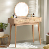 Living Fusion Vesta 2 Drawer Dressing Table with Mirror