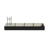 Living Fusion Albert Galvanised Steel Raised Garden Beds