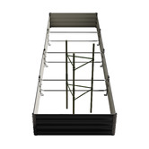 Living Fusion Albert Galvanised Steel Raised Garden Beds