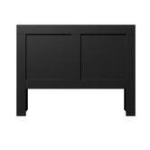 Living Fusion Black Jephson Bedhead with Shelves