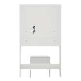 Living Fusion 2 Piece Livia LED Dressing Table &amp; Stool Set