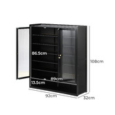 Living Fusion Solumn 3 Door Shoe Storage Cabinet